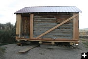 Bunkhouse-Granary. Photo by Dawn Ballou, Pinedale Online.