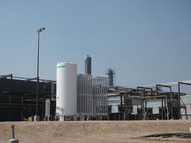 Denbury Helium plant. Photo by Great Basin IMT Team 5.