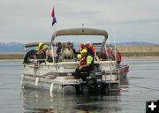 Preparing for dive. Photo by Sweetwater County Sheriff’s Office.