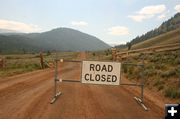 Middle Piney Closure. Photo by Dawn Ballou, Pinedale Online.