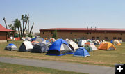 Tent City. Photo by Dawn Ballou, Pinedale Online.