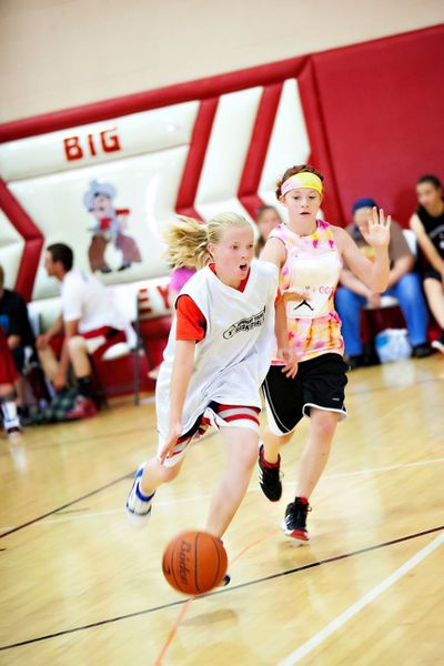 Working down the court. Photo by Tara Bolgiano, Blushing Crow Photography.