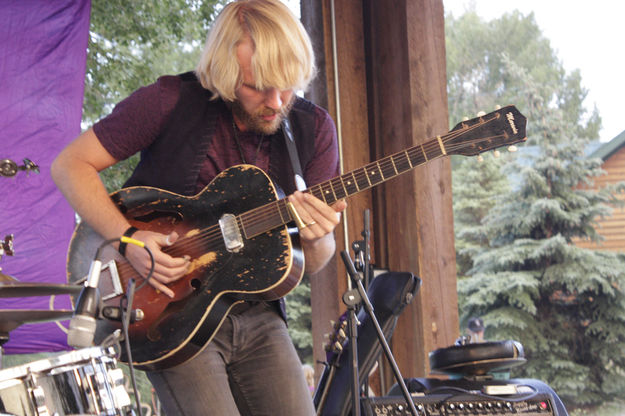 Frank Hoier. Photo by Tim Ruland, Pinedale Fine Arts Council.