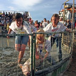 Squeeeeeeeeee. Photo by JoLee Springman, Pinedale Roundup.