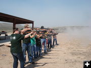 Muzzleloading shoot. Photo by Robin Schamber.