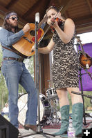 Opener - Loves It! . Photo by Tim Ruland, Pinedale Fine Arts Council.