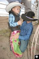 Mutton buster. Photo by Joy Ufford, Sublette Examiner.