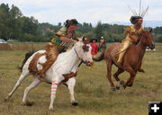 Horse Race. Photo by Clint Gilchrist, Pinedale Online.