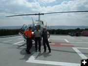 Sublette helicopter help. Photo by Tip Top Search & Rescue.