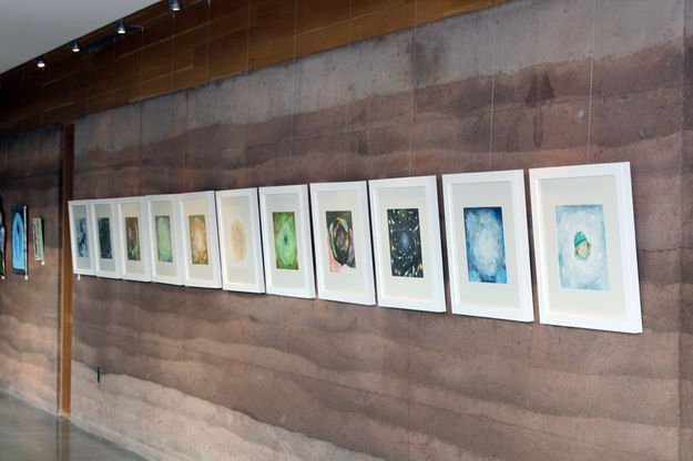 Art Show at the Library. Photo by Isabel Rucker.