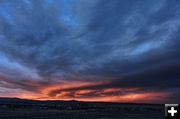 Cold front. Photo by Dave Bell, Pinedale Online.