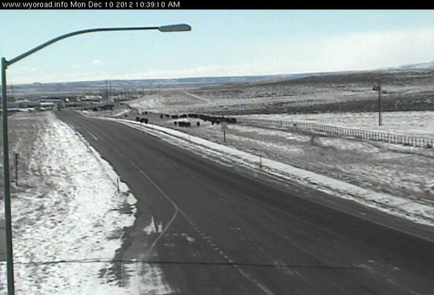 10-39AM. Photo by WYDOT US 189 Marbleton webcam.