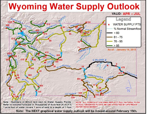 Wyoming Water Supply. Photo by  Jim Fahey, Wyoming NOAA hydrologist.