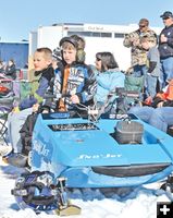 Running on one lung. Photo by Andrew Setterholm, Sublette Examiner.