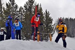 Senior Winter Games. Photo by Andy Setterholm, Pinedale Roundup..
