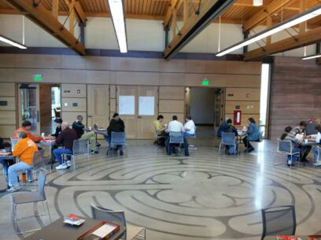 Scrabble Tournament. Photo by Julia Winthers, Sublette County Library.