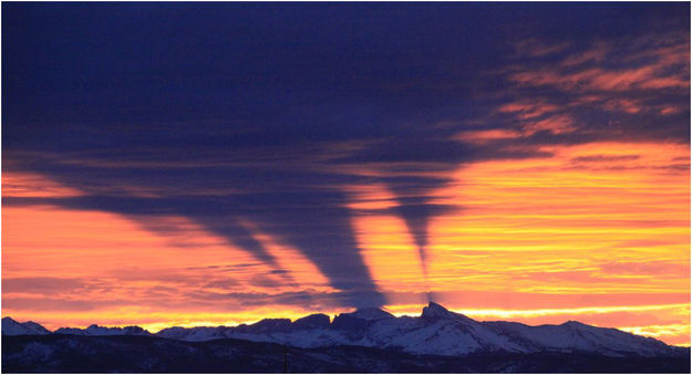 Sunrise over the Winds. Photo by Jon Colson.