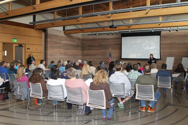 Cindy Hill in Pinedale. Photo by Dawn Ballou, Pinedale Online.