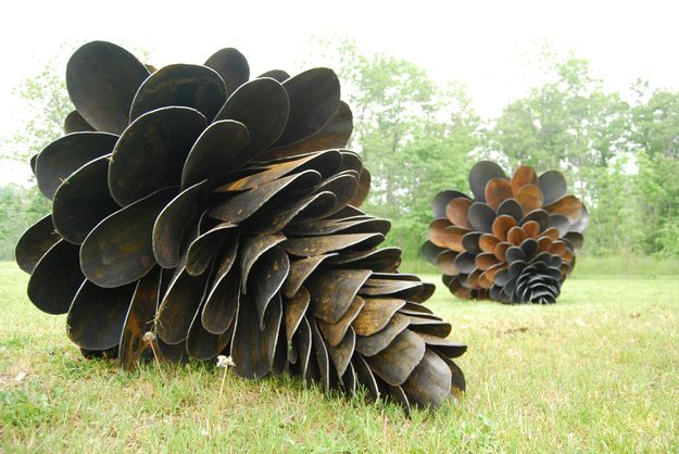 Shovel sculptures. Photo by Pinedale Fine Arts Council.