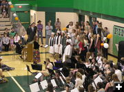 Concert Choir. Photo by Bob Rule, KPIN 101.1 FM Radio.