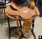 Saddle. Photo by Dawn Ballou, Pinedale Online.