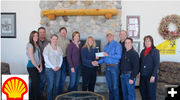 Shell donation. Photo by Sublette County 4-H.