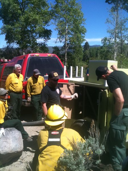 All Fire Days training. Photo by TJ Hunt.