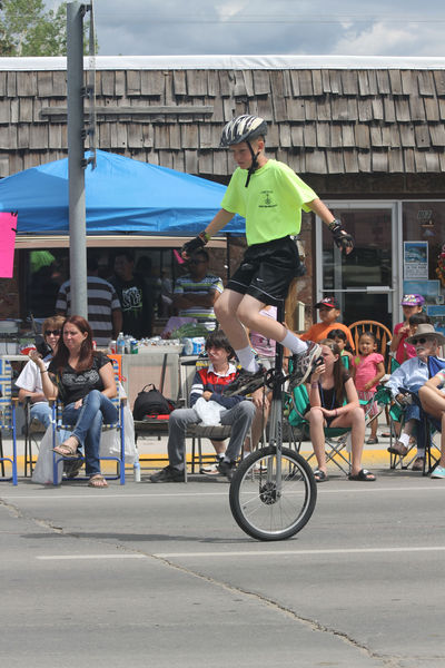 Rendezvous Parade. Photo by Dawn Ballou, Pinedale Online.