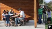 Gathering. Photo by Pinedale Hockey Association.