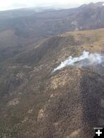 Kendall Mountain Fire. Photo by Bridger-Teton National Forest.