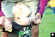 Dance little man. Photo by Kathy Carlson, Pinedale Roundup.