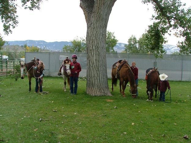 Riders. Photo by M.E.S.A. Therapeutic Horsemanship, Inc..