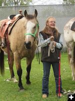 MaKinzie & Buck. Photo by M.E.S.A. Therapeutic Horsemanship, Inc..