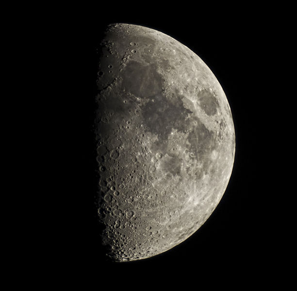 Blasted moon surface. Photo by Dave Bell.