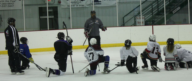 Shooting technique. Photo by Nan Stinson.