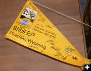 Thank you Shell!. Photo by Dawn Ballou, Pinedale Online.