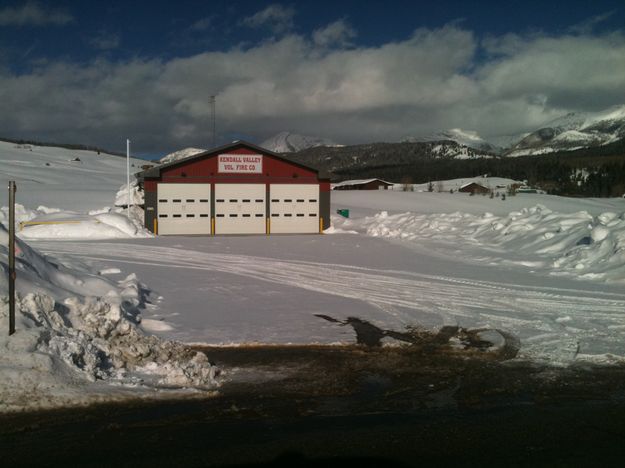 Plowed out. Photo by T.J. Hunt.