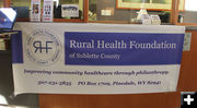 Foundation banner. Photo by Dawn Ballou, Pinedale Online.