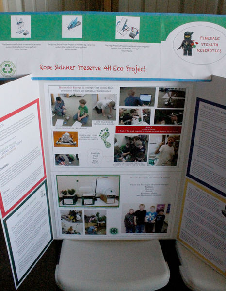 4-H Eco Project. Photo by Dawn Ballou, Pinedale Online.