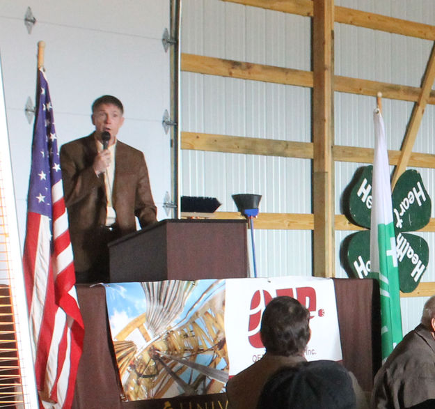 Dr. Frank Galey. Photo by Dawn Ballou, Pinedale Online.