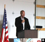Governor Matt Mead. Photo by Dawn Ballou, Pinedale Online.