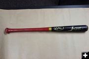 T-ball bat weapon. Photo by Sublette County Sheriff's Office.