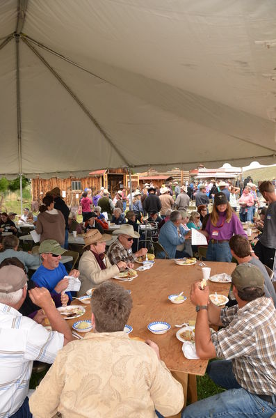 Chuckwagon Lunch. Photo by Terry Allen.