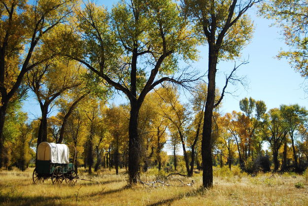 Along the Lander Trail. Photo by Photo by Derek Farr, Sublette County Historical Society.