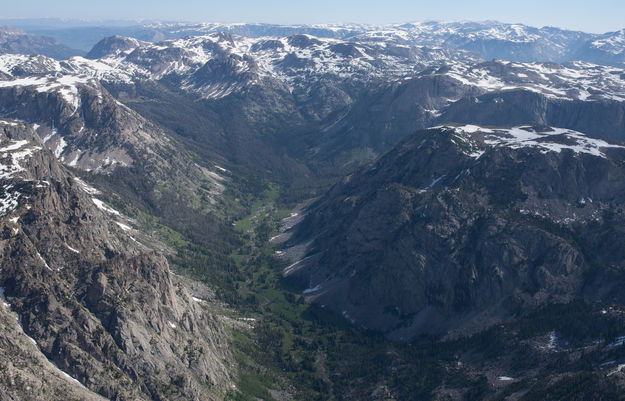 New Fork Canyon. Photo by Wyoming AeroPhoto.