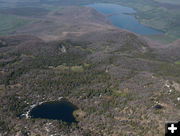 Rainbow Lake. Photo by Wyoming AeroPhoto.