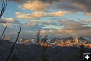 First dusting. Photo by Dave Bell.