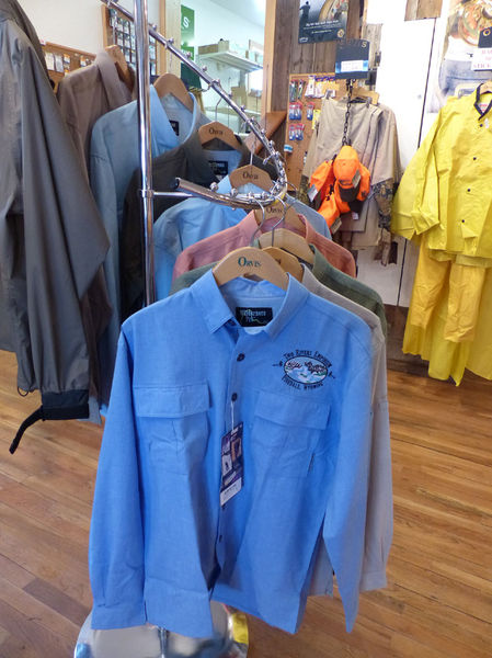 Shirts and raingear. Photo by Dawn Ballou, Pinedale Online.