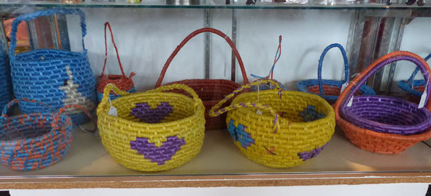 Baskets. Photo by Dawn Ballou, Pinedale Online.