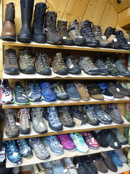 Hiking boots. Photo by Dawn Ballou, Pinedale Online.